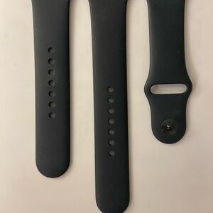 Apple black Silicone Watch Band